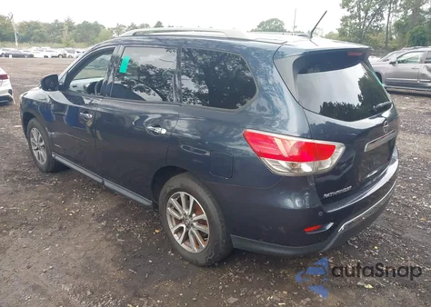 2013 Nissan Pathfinder Sv из США, поврежденный, VIN 5N1AR2MM2DC646286